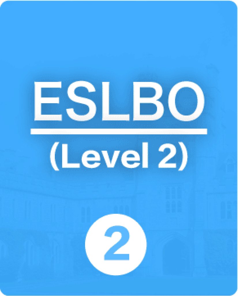 ENGLISH AS A SECOND LANGUAGE, LEVEL 2, OPEN, (ESLBO), 1 credit ENGLISH AS A SECOND LANGUAGE, LEVEL 2, OPEN, (ESLBO), 1 credit