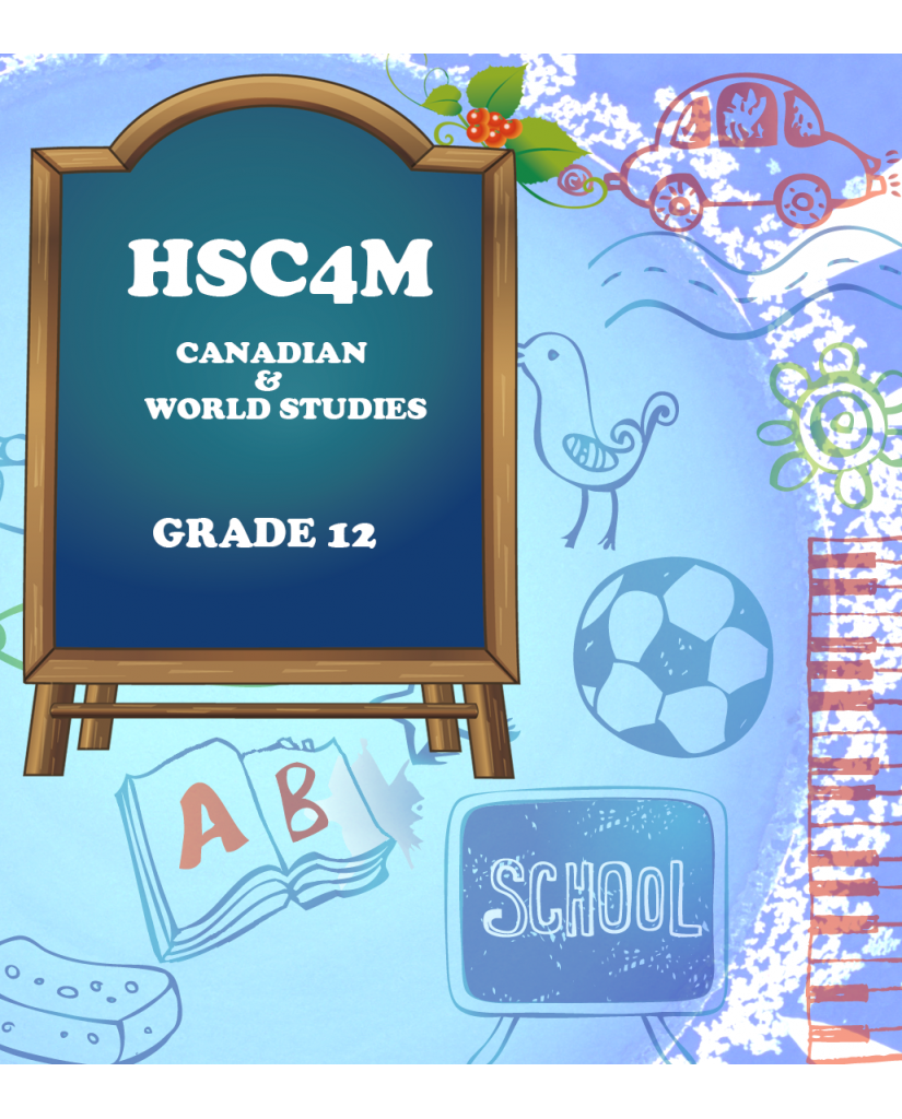 World Cultures, Grade 12, University/College Preparation (HSC4M)