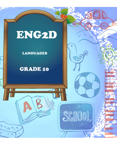 English, Grade 10, Academic (ENG2D)